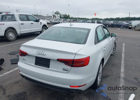 2017 Audi A4 2.0T Premium z USA, uszkodzony, nr VIN WAUANAF45HN023811